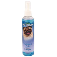 Shampooing sec pour animaux de compagnie, barbe propre, jambes et taches d'urine.