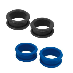 Conjunto de dois protectores de borracha macia para tesouras, borracha macia e muito agradável, várias opções à escolha