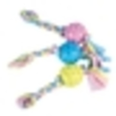 Boule avec corde de piégeage, en TPR, trois couleurs différentes envoyées au hasard