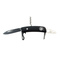 Navaja multiusos RWS Taschenmesser, RWS Pocket Knife - Cachas de goma, diferentes funciones, presentación en estuche de metal, RW2318487.