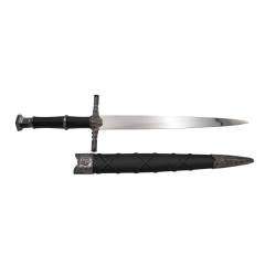Espada The Witcher, réplica en miniatura de 40 cms de largo, pomo y guarda níquel, réplica no oficial