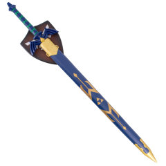 Sword S0340 - Modello Legend of Zelda (Unofficial) con lama of 68cm - include fodero dettagliato e display stand