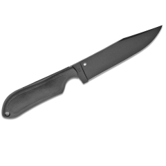 Spyderco STE-FB04PBB Couteau de Street Bowie chasse de lame lisse noir de acier VG-10 de 12,7 cm de long et manche FRN//Kraton de couleur noir. Comprend un étui en Kydex avec clip dedede multiposition G-Clip.