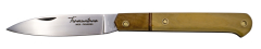 Coltello Cabritera Tramuntana Coltelli. Manifattura spagnola, manico de Legno de Olivo e Bosso, lama de acciaio inox 420 de 8,5 cm. TK-31.