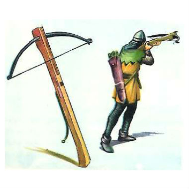 La ballesta nació a partir del arco y se convirtió en un arma que ha perdurado hasta nuestros dias