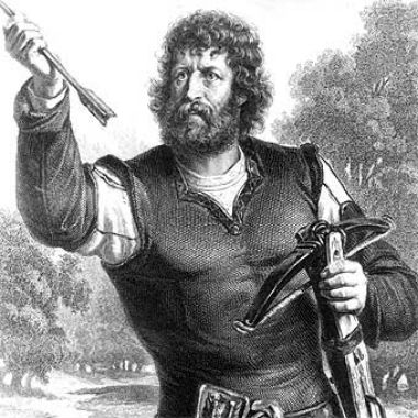 Guillermo Tell fue un personaje legendario que popularizo el tiro con ballesta