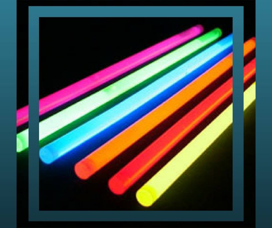 ¿Cómo funcionan las barras de luz química?