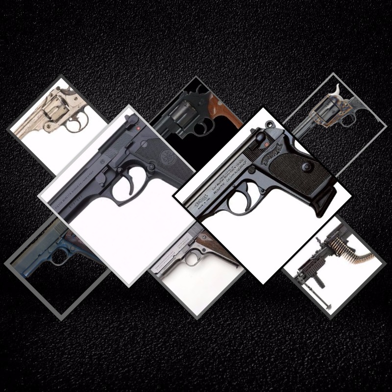Las armas de fuego más famosas y reconocibles del cine.