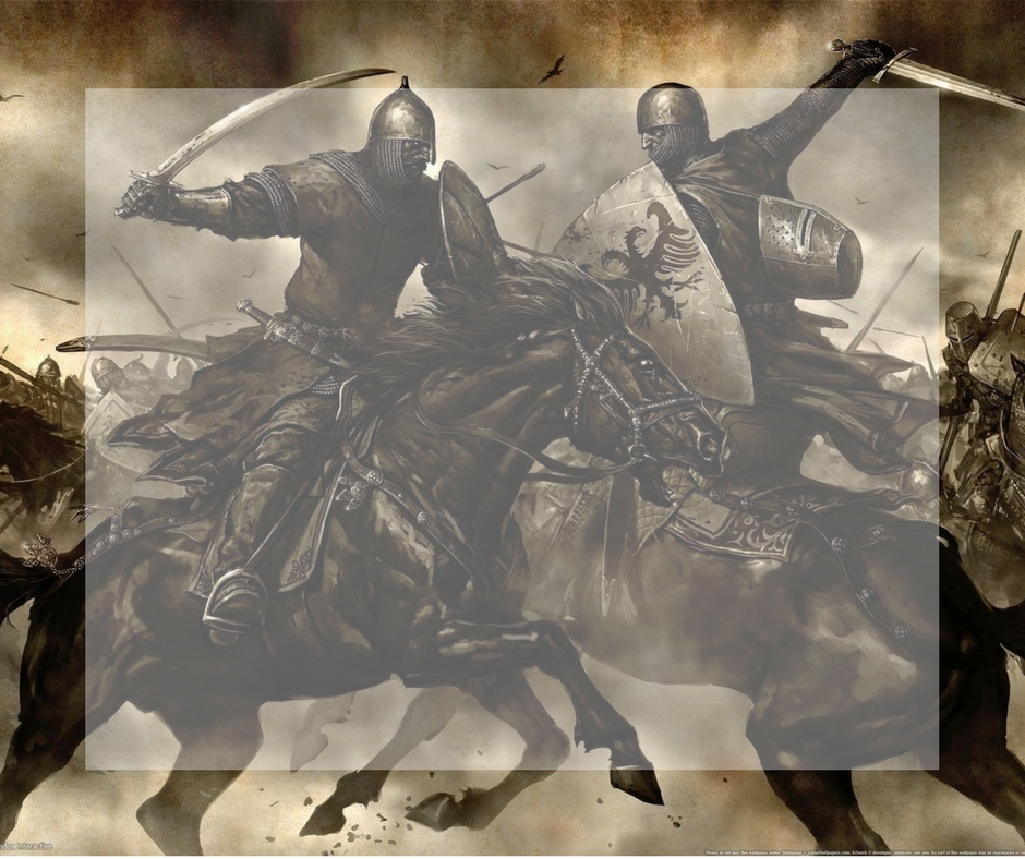 El equipamiento de un caballero medieval