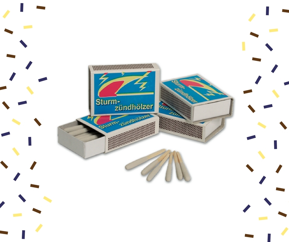 El simple funcionamiento de las cerillas y su utilidad