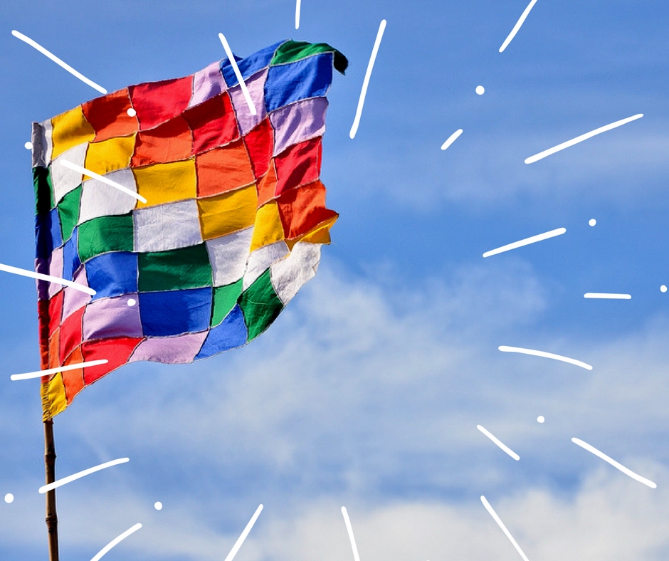 La bandera wiphala es más que una bandera, es el emblema de la nación Andina y de los Aymara