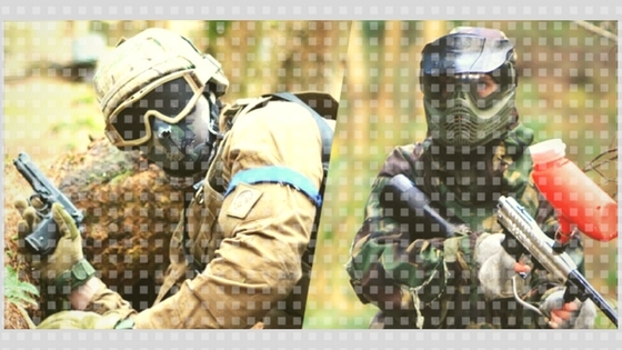 Airsoft vs Paintball, cuales son las diferencias