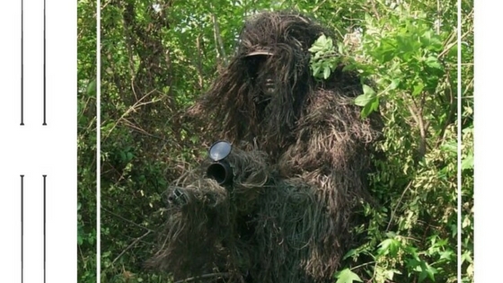 Descubre que es el traje ghillie y cuál es su función