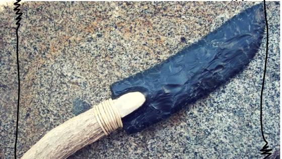 cáustico balsa Eliminar Cómo hacer un cuchillo de supervivencia con piedra - Desenfunda