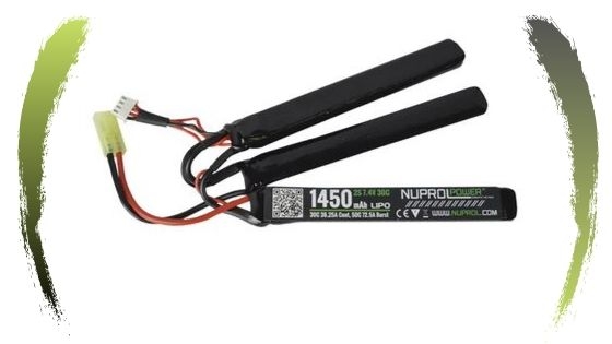 ¿Cuáles son los tipos de baterías para Airsoft?