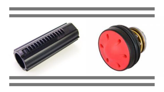 La función del pistón en un arma