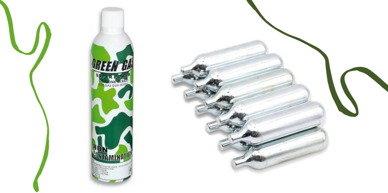 Green Gas o CO2: ¿cuál es mejor para las pistolas Airsoft?