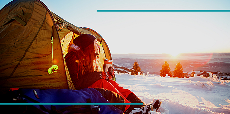 Consejos para acampar en invierno