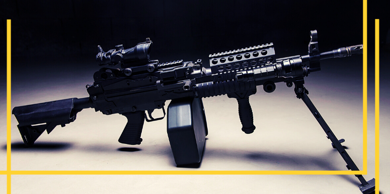 Cómo funciona una ametralladora y su historia