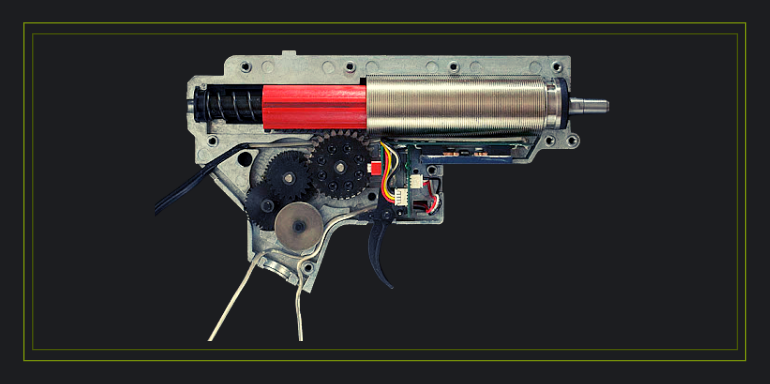 ¿Qué es el gearbox en una réplica de Airsoft?