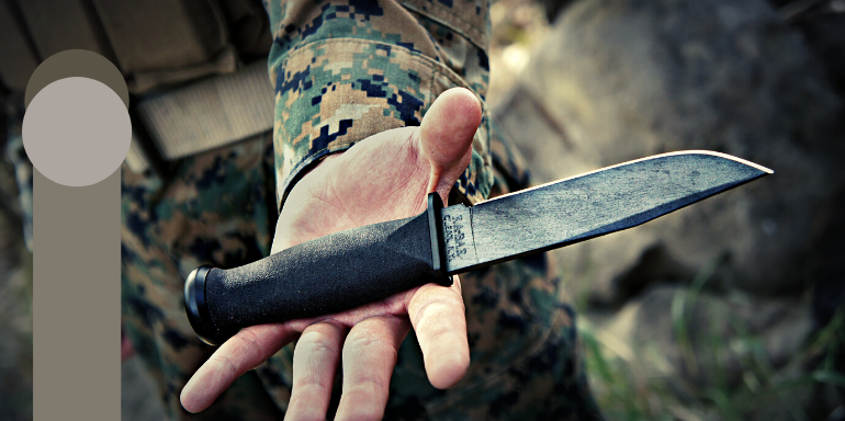 ¿Cuál es el mejor lugar para llevar tu cuchillo?