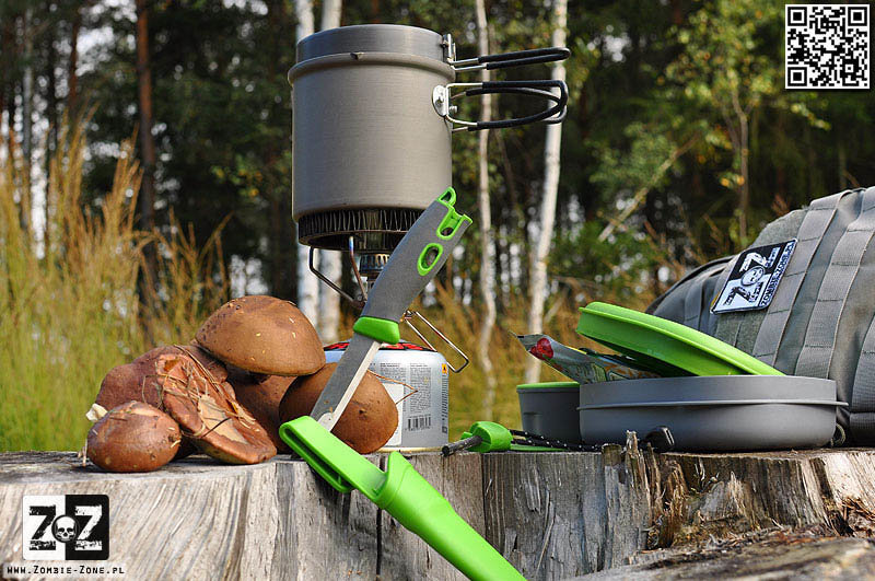 Cuchillo Light My Fire con pedernal que hace fuego