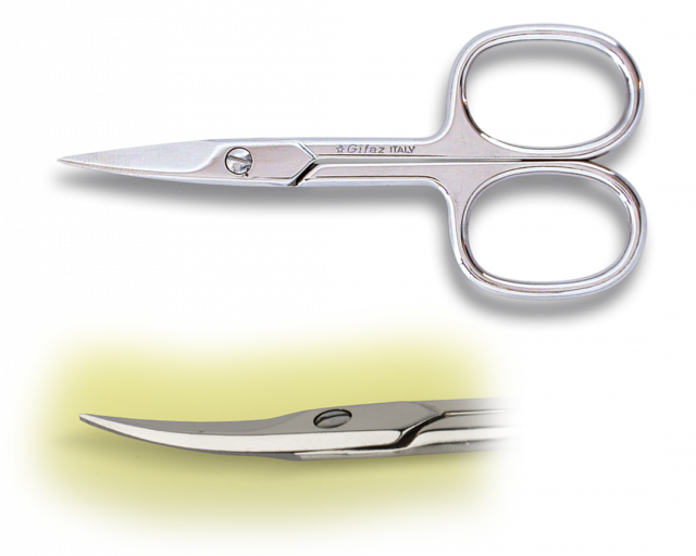 Tesouras de manicure Gifaz de 3,5 .fabricada em aço carbono 15030