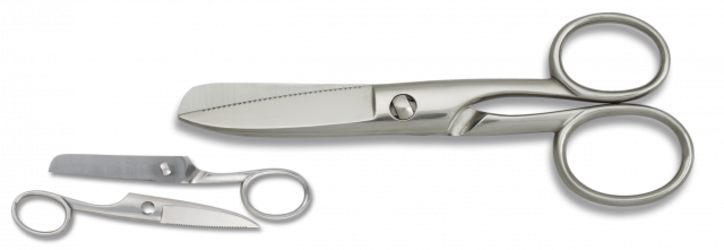 Tesoura de peixe Gifaz de aço inoxidável tamanho 18,5 Cm destacável apresentação da bolha 15033