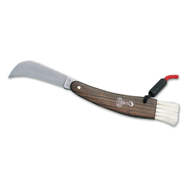 Faca Aitor Mycological com mango de pau-rosa e folha 8 cm, comprimento total 21,5 cm, 16063