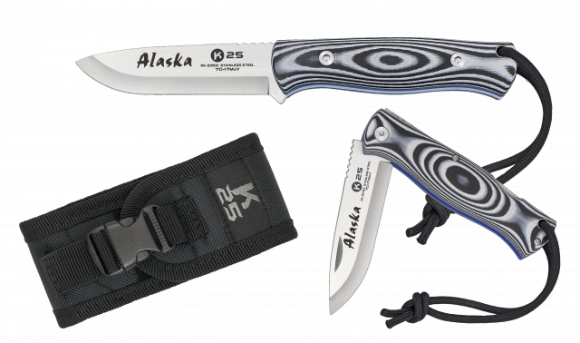 K25 Faca de mato / sobrevivência. Lâmina 9