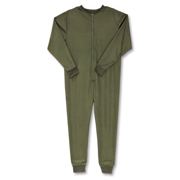 OUTLET Overall Barbaric Thermal de 1 peça, de poliéster e algodão, cores verde - preto, tamanho S, 30413-VES