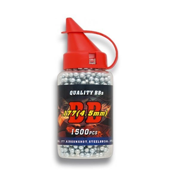 Bola Bb Airsoft 4.5 inox Golden Ball Mm, apresentado em garrafa 1500 unidades 35009