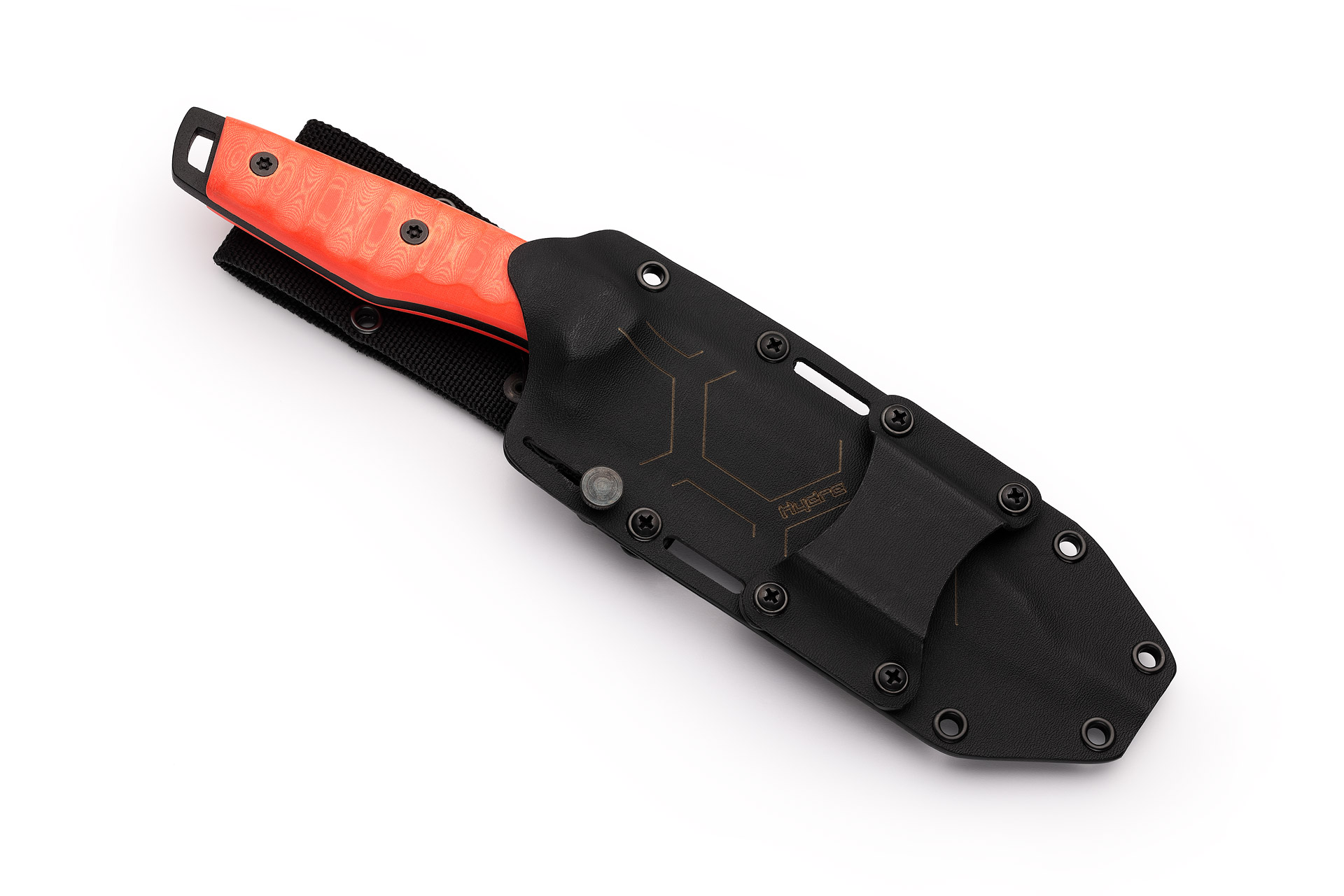 Faca de sobrevivência táctica Hydra FINAL CALL IV 155 mm Lâmina em aço Sleipner e cabo Micarta, inclui bainha kydex