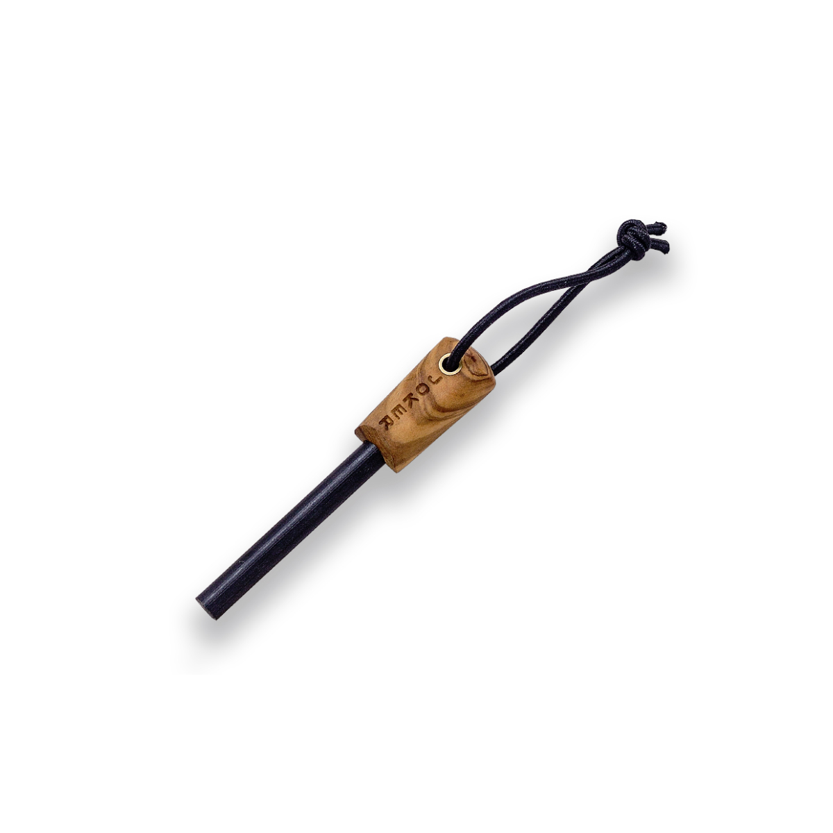 Faca de caça desportiva Joker Ember F CO123-P, bainha de couro castanho com pedra, lâmina de 10,5 cm, mango oliveira, ferramenta de pesca, caça, acampamento e trekking