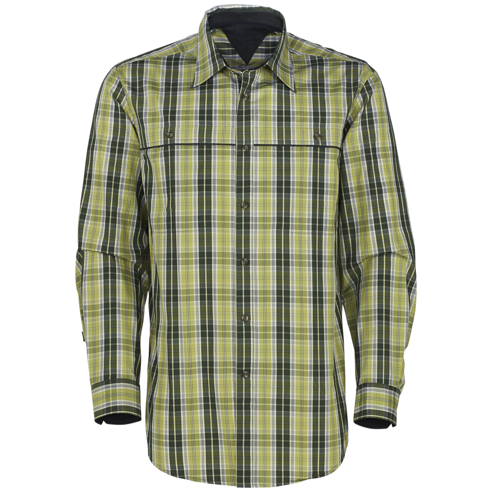 JAGDBHUND Camisa de caça Emil, 100% algodão, punhos ajustáveis, alta qualidade, tamanho 42