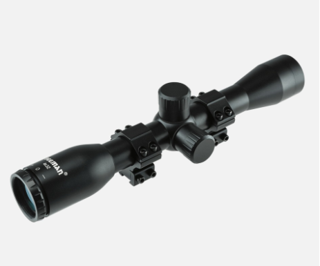 Mira telescópica beeman 4x32 com suporte (ib-5007)