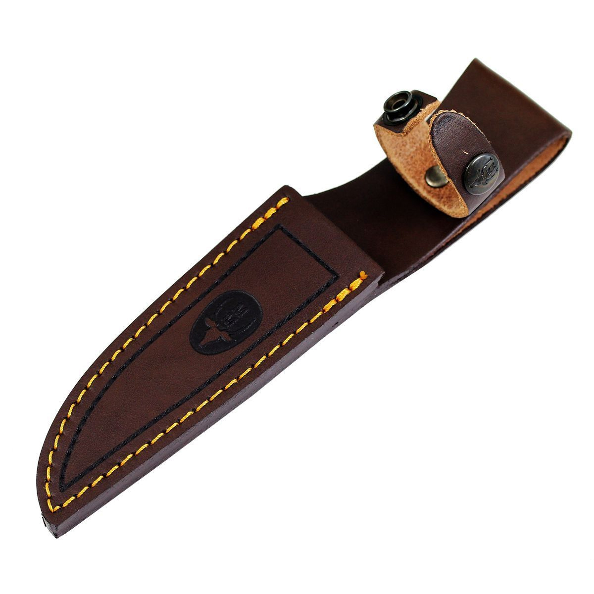 Faca de caça Muela folha de Gredos GRED-12A, chifre e latão, 12 cm MOVA + cartão presente de múltiplos propósitos