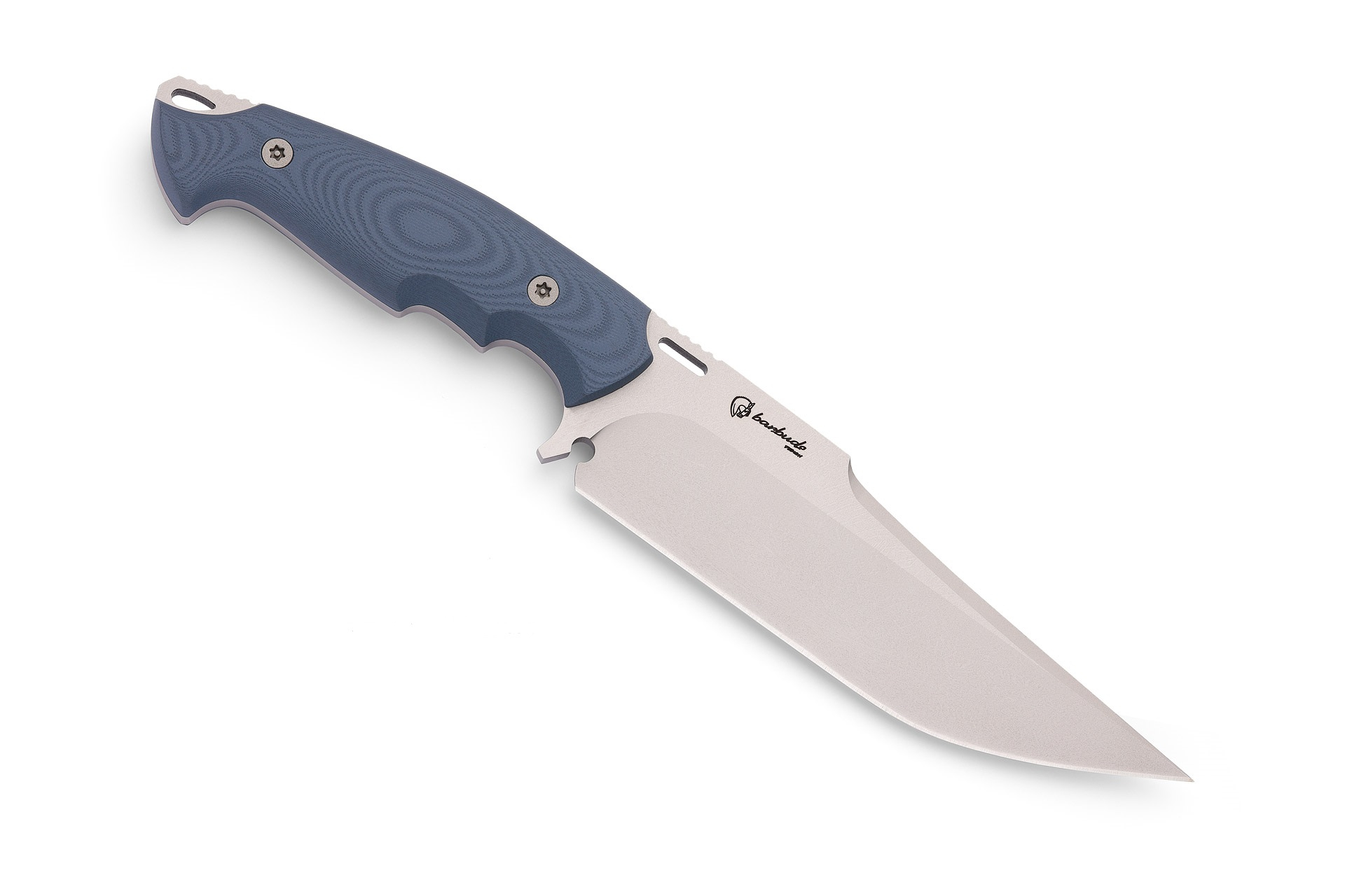 Faca LEGIO IX- SA. Cor azul. Inspirada na mítica Nona Legião Hispânica. Uma peça histórica com um legado de bravura e conquista. Hydra Knives Fabricado em Albacete (Espanha).