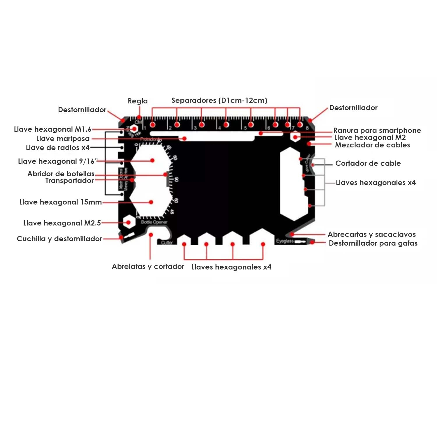 Faca de luxe Muela Podenquero com PODENQUERO-GJ, folha do antler MOVA de 26 cm, mango de 13 cm cena javali + cartão presente de múltiplos propósitos